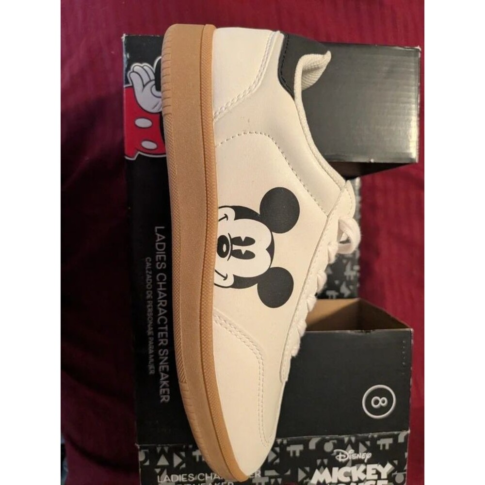 Disney Mickey Mouse Ladies Character Sneakers – Size 8